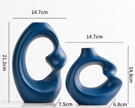 Abstract Sculptural Vases - Modern and Artistic