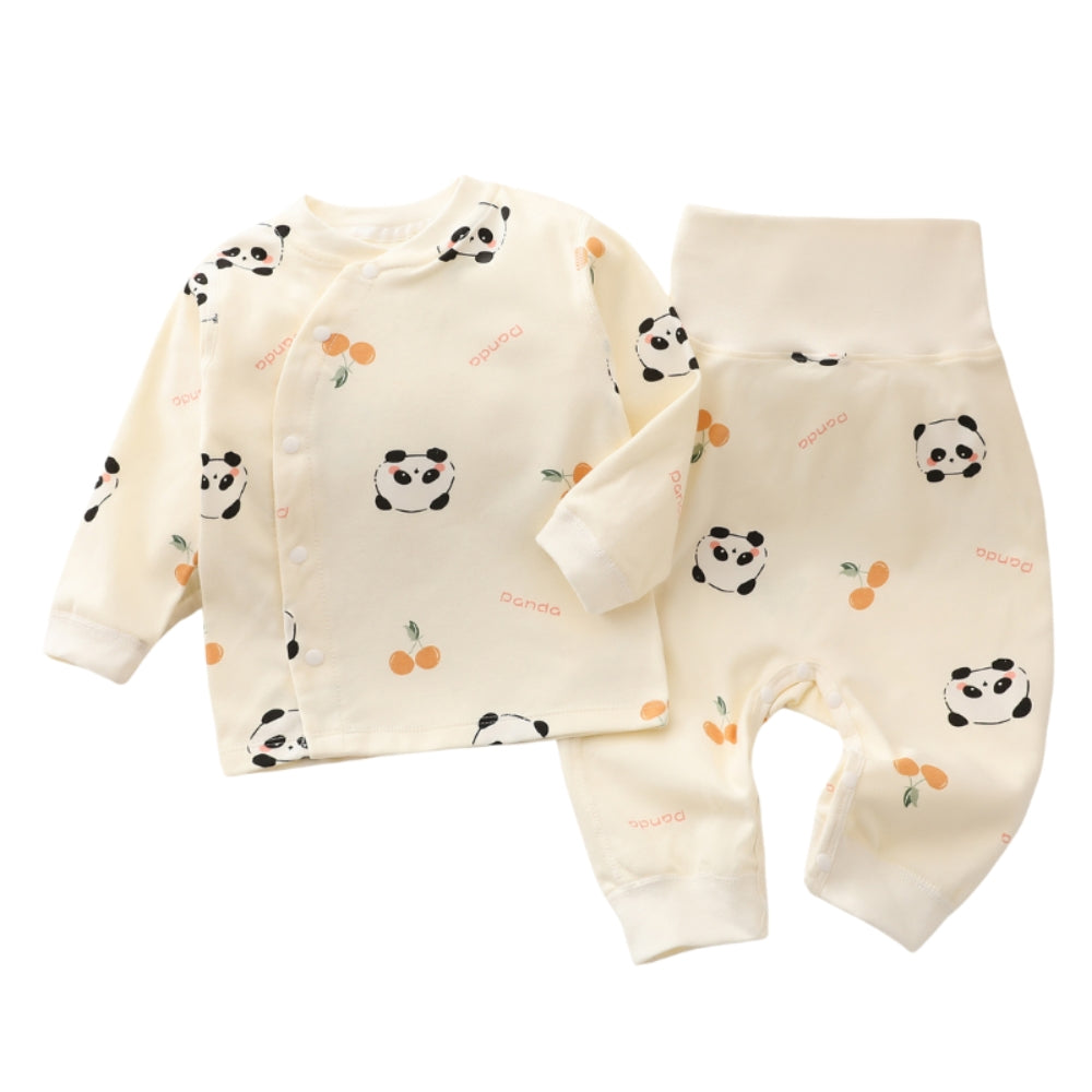 Dear Animal Print Baby Set – Comfortable and Cute Day and Night