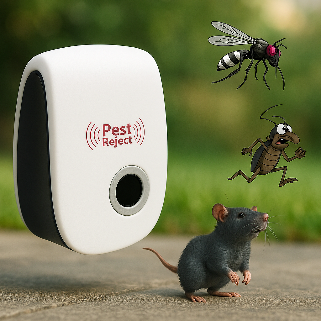 Ultrasone Rat and Mouse Repeller – Silent, Safe and Chemical-Free