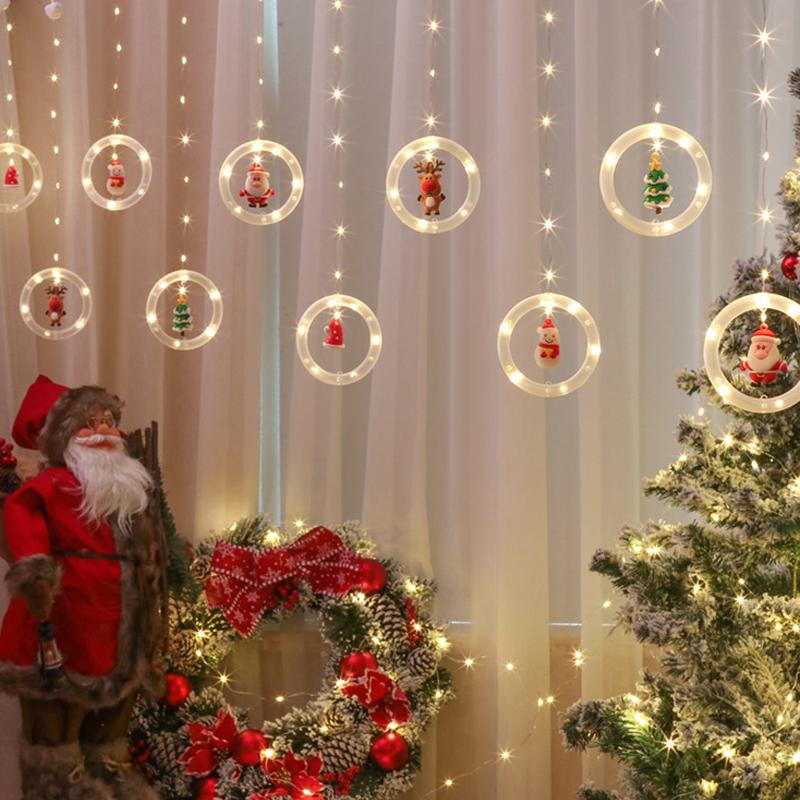 TwinkleJoy Christmas Lights – LED String with Festive Figures