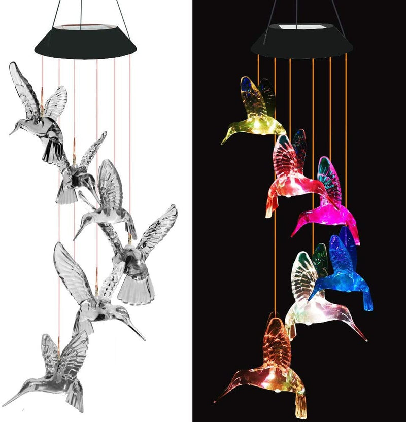 Solar Energy Wind Chime - Magical Garden Lighting
