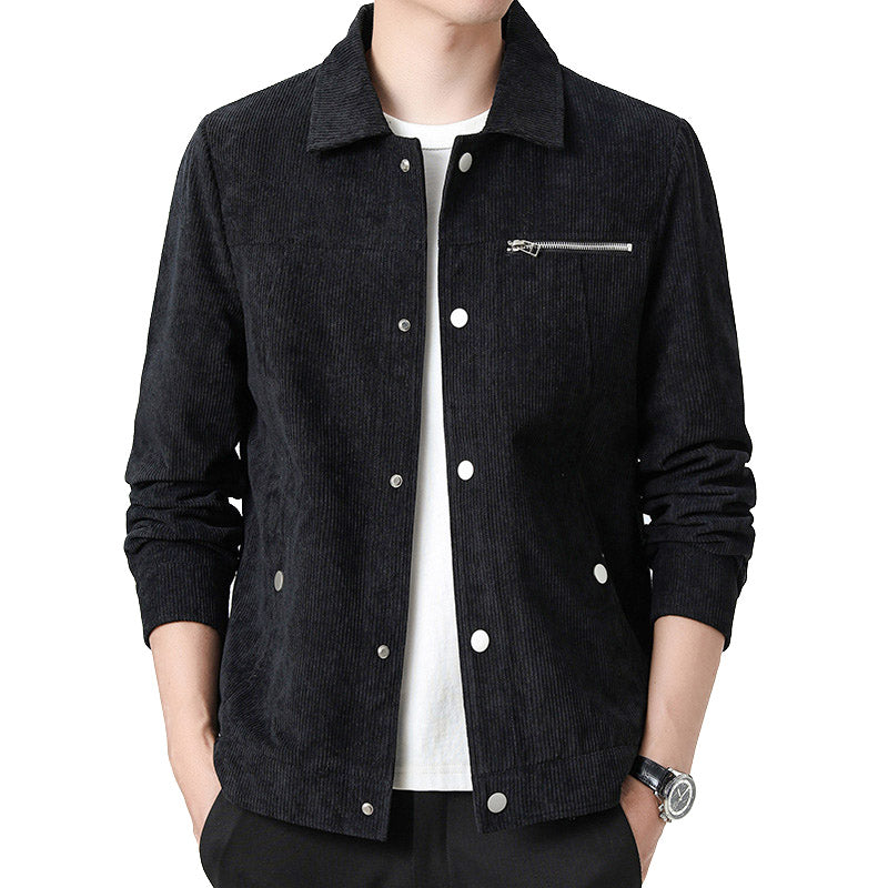 Modern Corduroy Coach Jacket – Stylish Layer for Men
