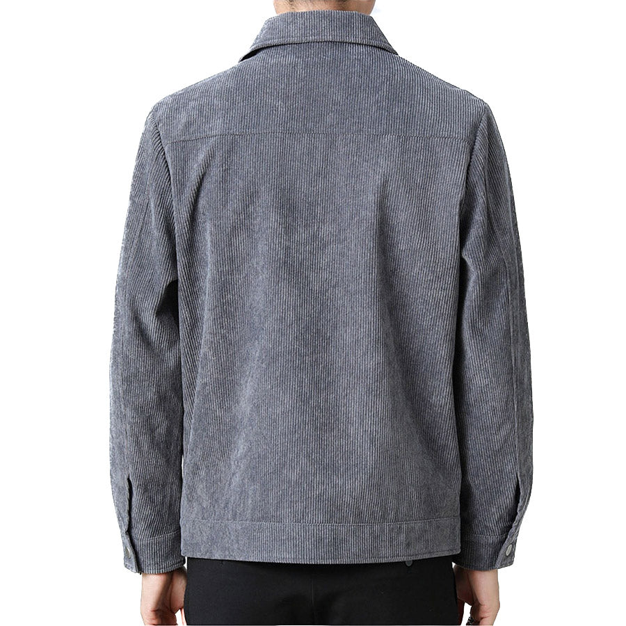 Modern Corduroy Coach Jacket – Stylish Layer for Men