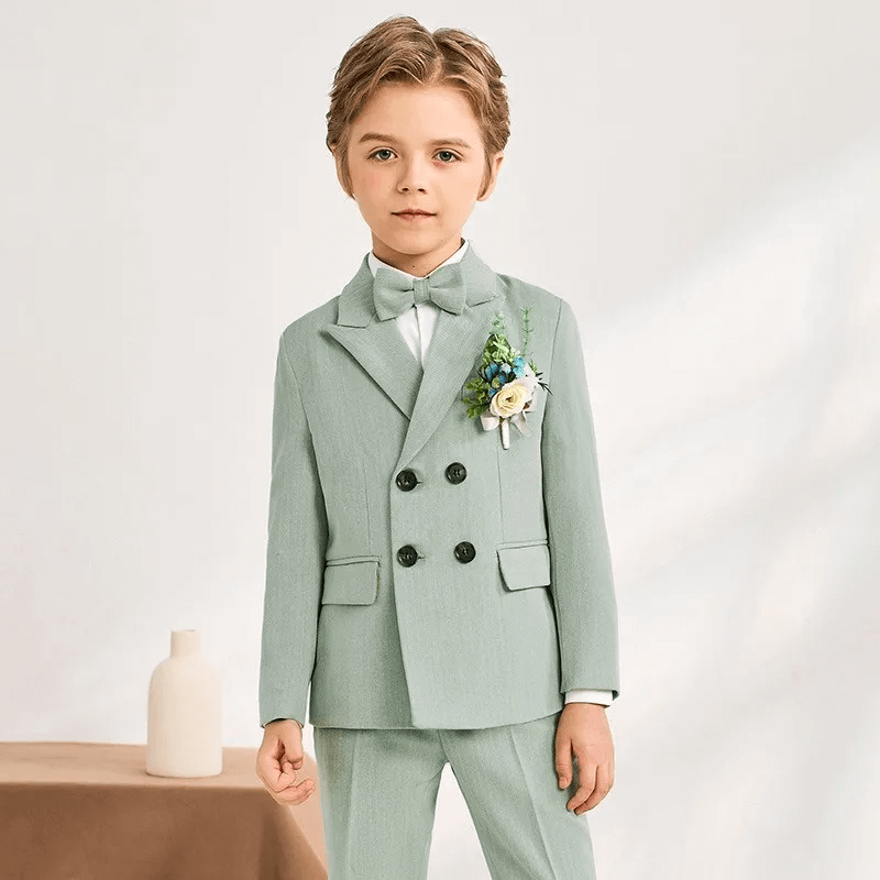 Ethan Ceremonial Boys' Suit – Timeless Elegance for Special Occasions