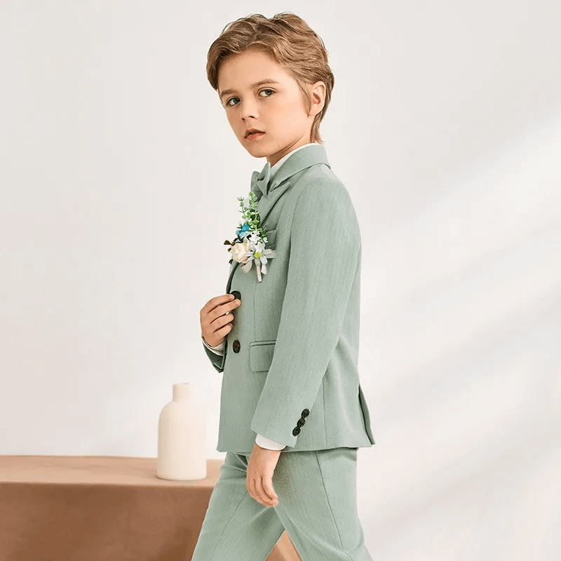 Ethan Ceremonial Boys' Suit – Timeless Elegance for Special Occasions