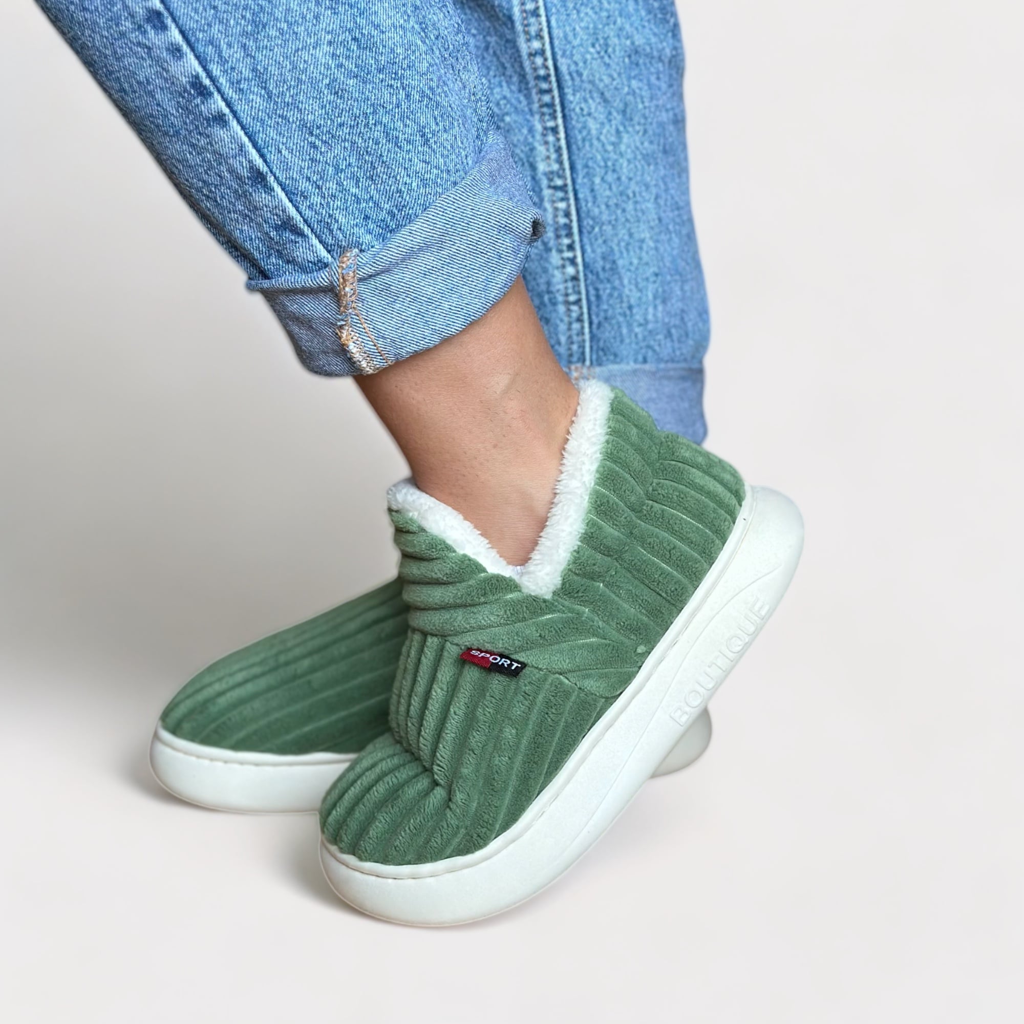 Ladies Fleece Slippers - Warm and Stylish
