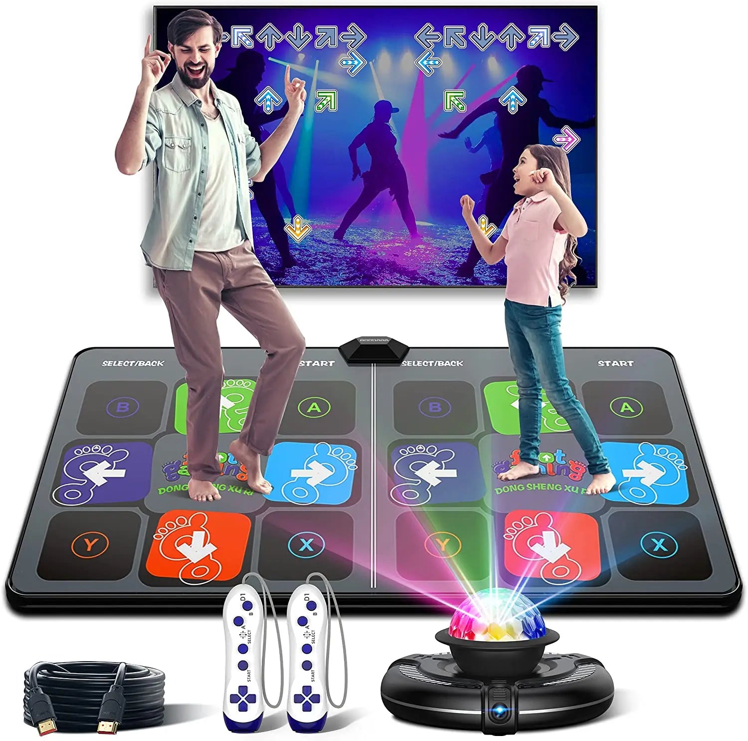 DanceMaster Interactive Dance Mat – Fitness & Fun for the Whole Family