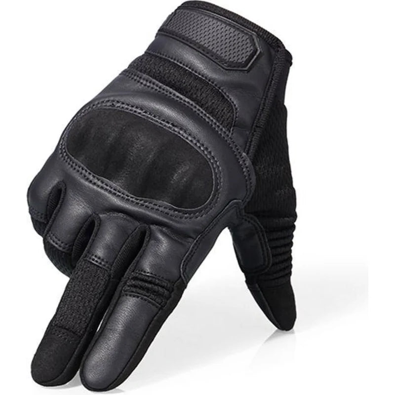 AirFlex Motorcycle Gloves – Breathable PU Leather for Comfort and Safety