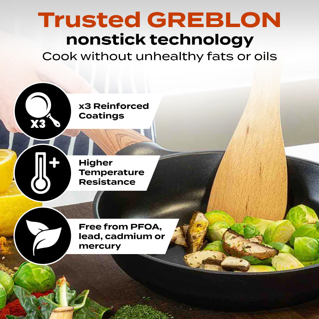 CookMaster Cooking Pots Set - Sturdy and Multi-Functional Cookware Set