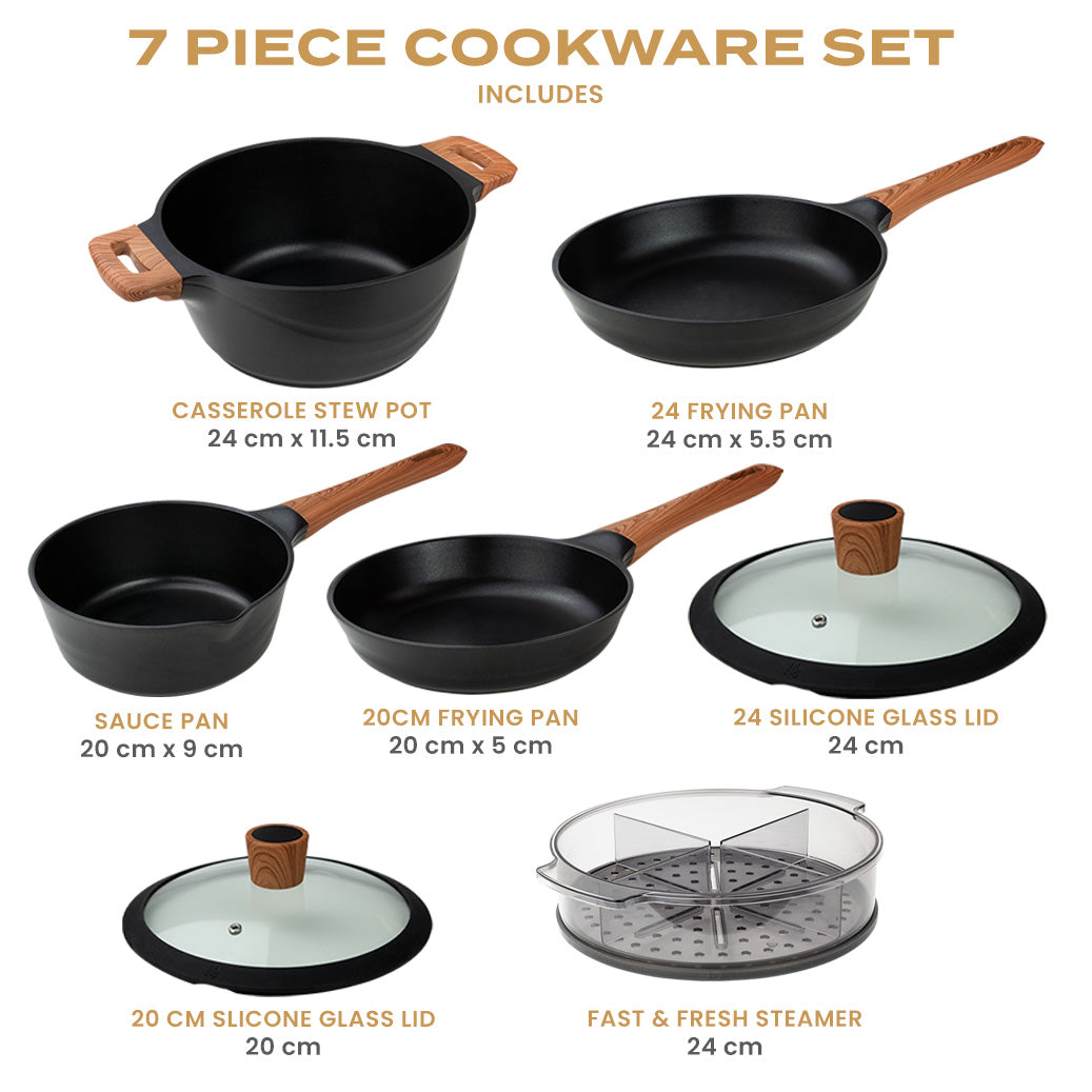 CookMaster Cooking Pots Set - Sturdy and Multi-Functional Cookware Set