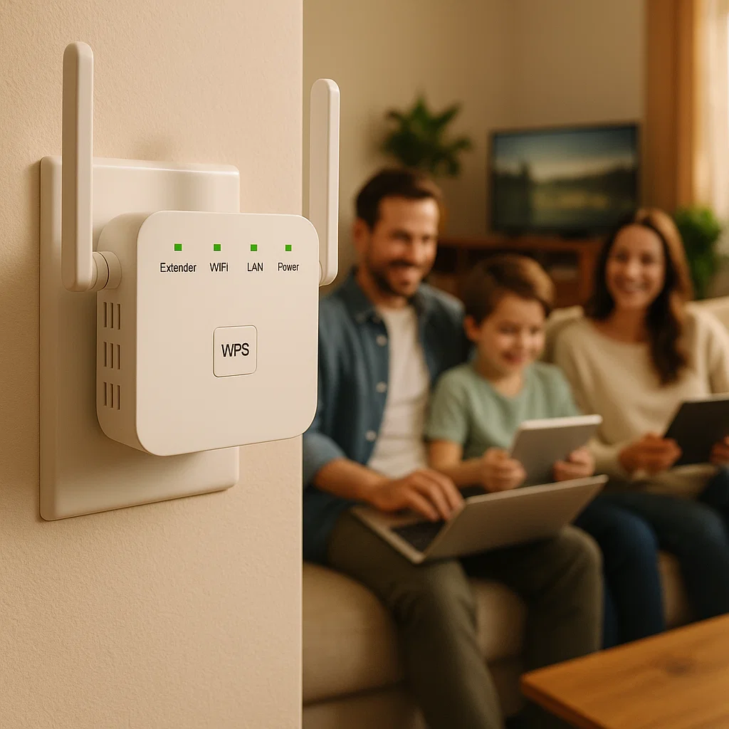 SpeedWave WiFi Extender – Superfast Internet in Every Room