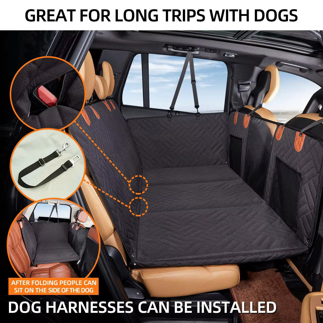 DogTravel Comfort Blanket - Protection & Comfort for Your Pet in the Car