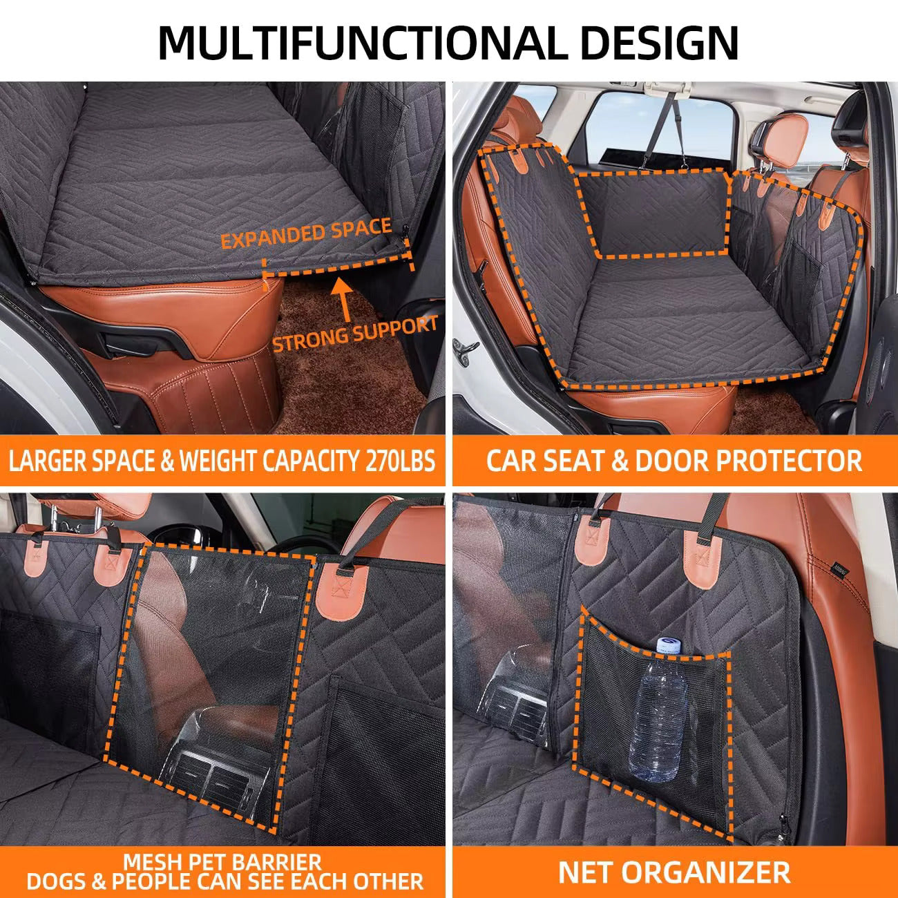 DogTravel Comfort Blanket - Protection & Comfort for Your Pet in the Car