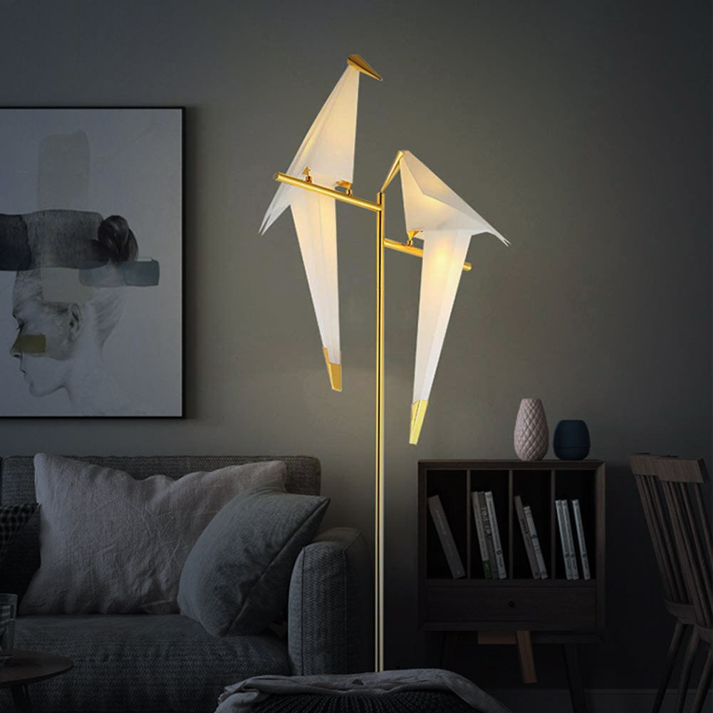 Origami Birdy Table Lamp – Cozy Warm Light and Modern Wing Design