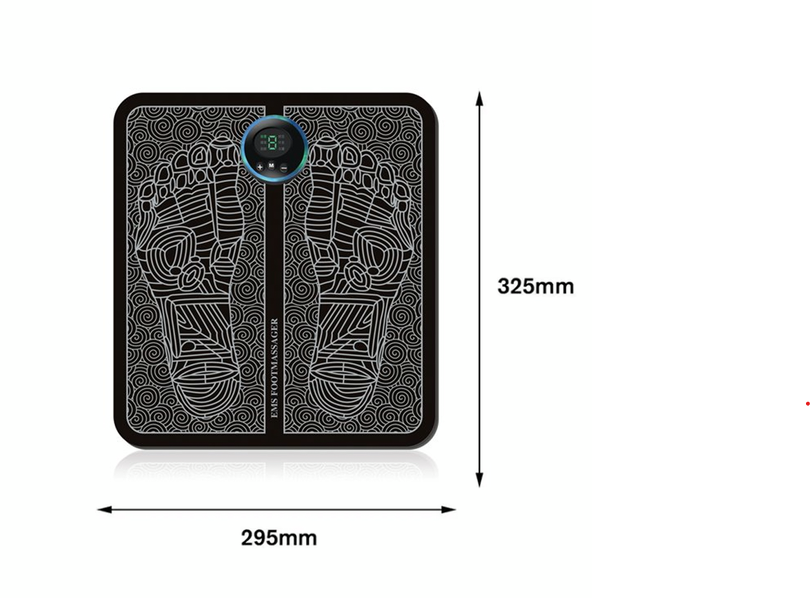 CirculatoryBoost Foot Massage Mat – EMS Technology for Relaxation and Recovery