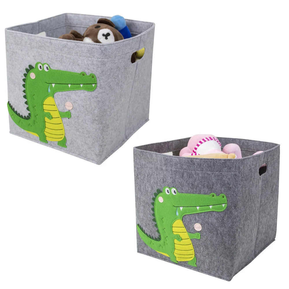 Cute Toy Baskets - Space-Saving and Practical