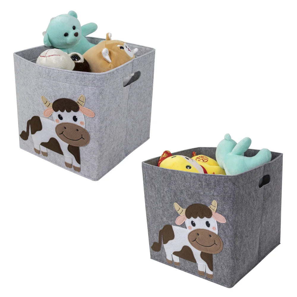 Cute Toy Baskets - Space-Saving and Practical