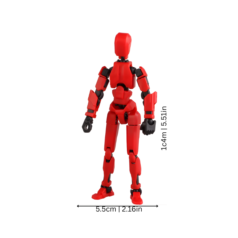 Kids’ Poseable Action Figure – Multi-Joint Creative Build