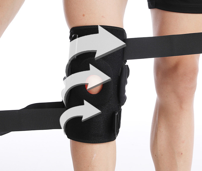 Stabilising Knee Brace for Sports and Recovery – Adjustable and Comfortable