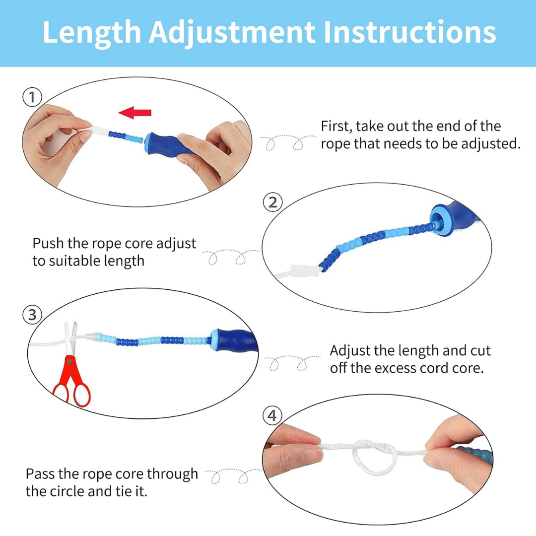 FlexiBead Skipping Rope – Durable and Adjustable