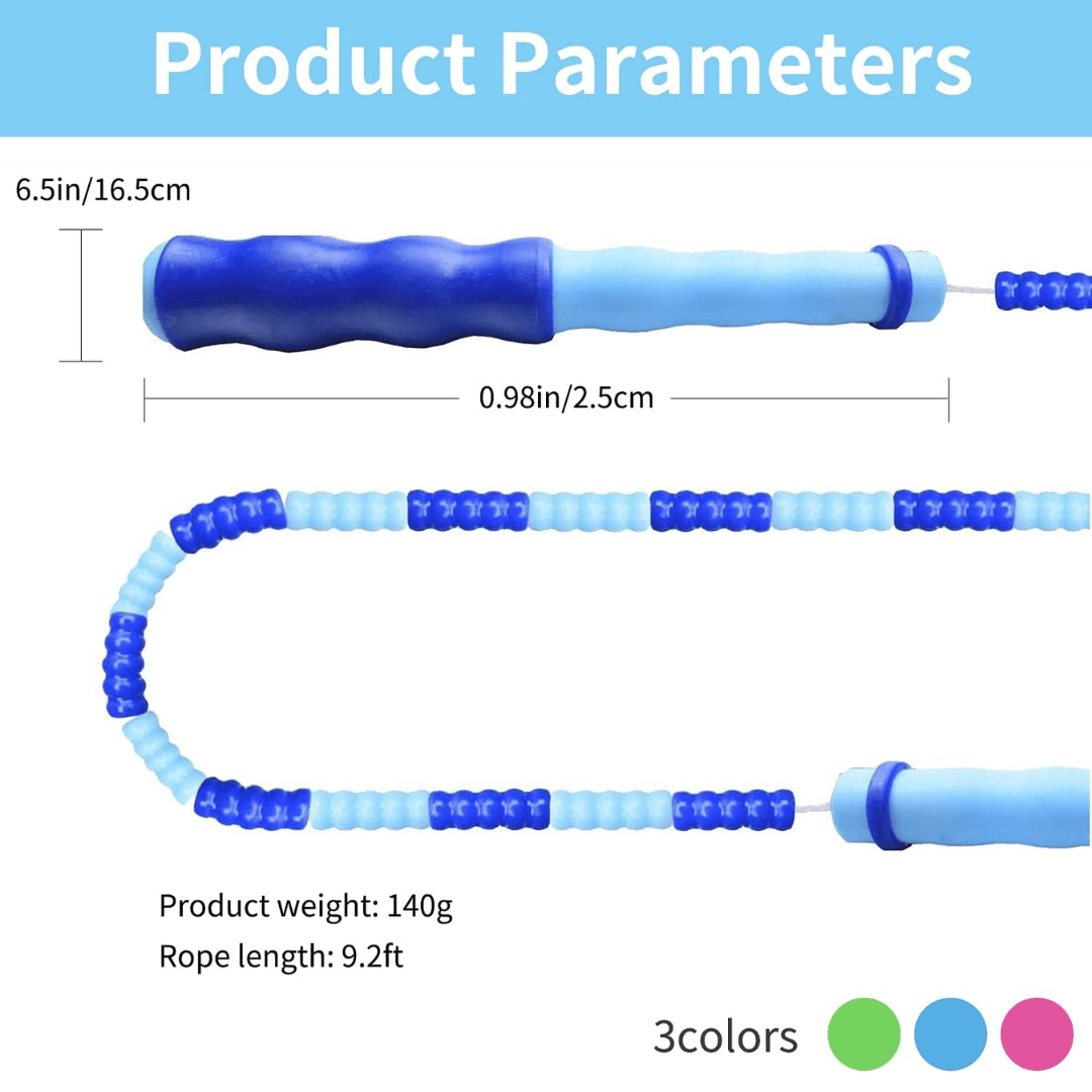 FlexiBead Skipping Rope – Durable and Adjustable