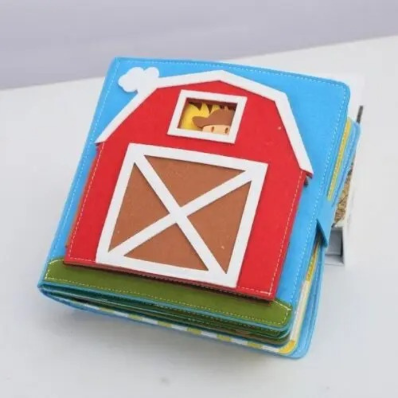 Interactive Fabric Book - Life on the Farm