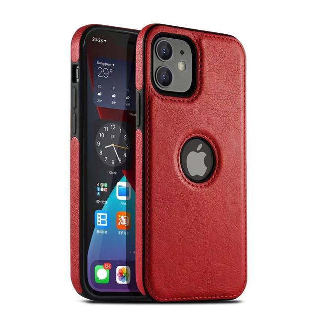 Luxury Leather iPhone Case – Business & Protective
