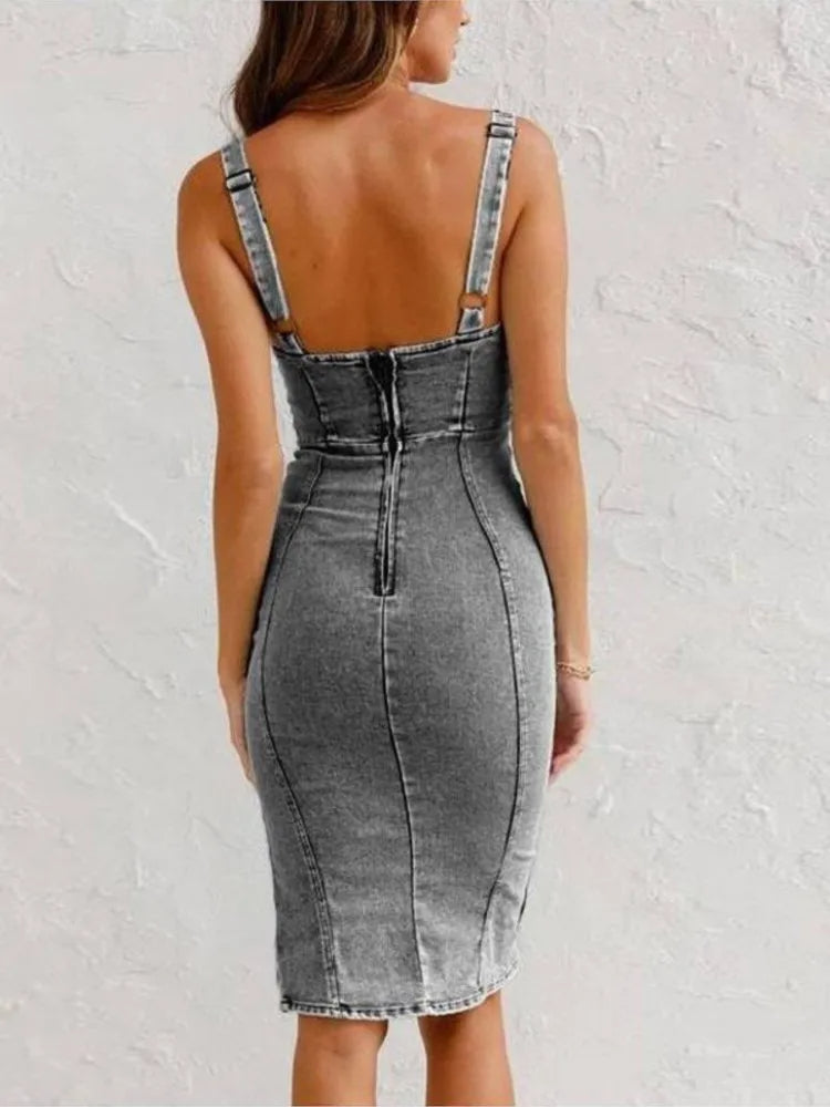Gabi Denim Dress - Stylish & Comfortable
