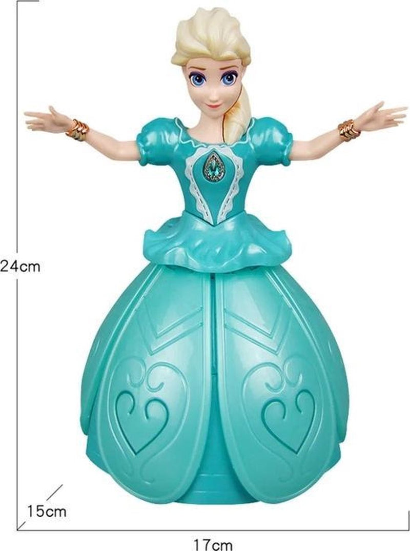 Kids Dancing Princess Doll – Lights, Music & Spinning Skirt