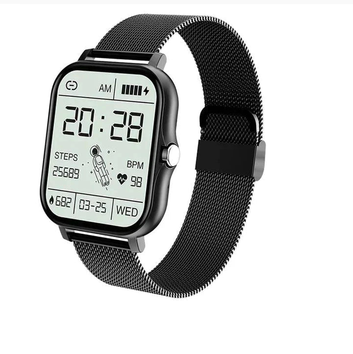Aurelia Luxe Smartwatch – Elegant Design with Smart Functionality
