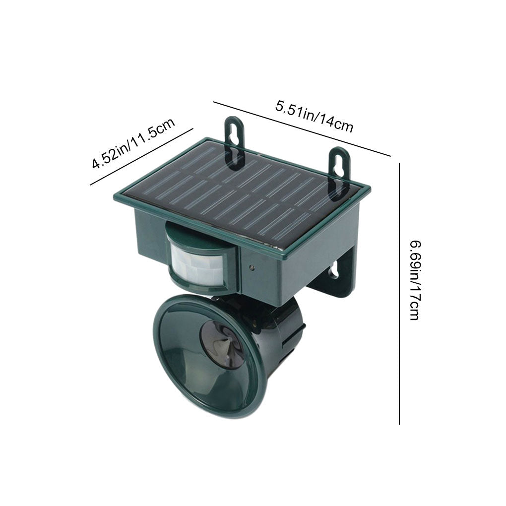 GardenGuard Bird Repeller – Smart Motion Sensor for a Peaceful Garden