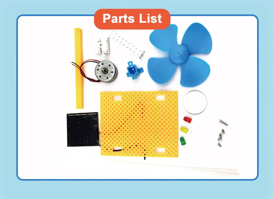 Educational Solar and Wind Energy Set – Fun and Educational DIY Experiment