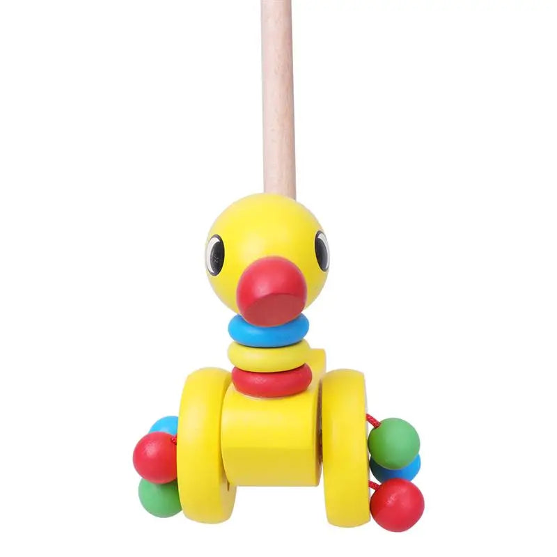 Dino Pusher Push Toy for Babies - Educational Wooden Toy for Little Ones