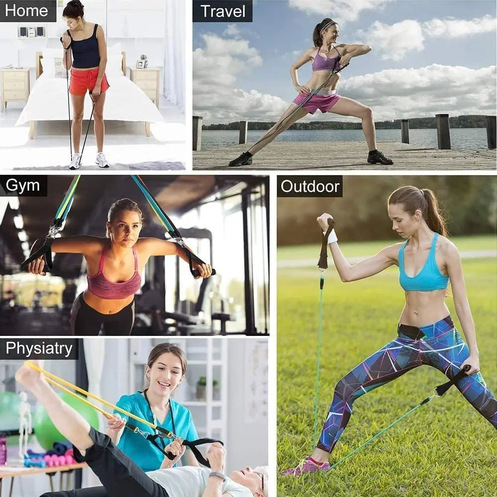 FlexFit Resistance Bands Set – For Strength Training and Flexibility