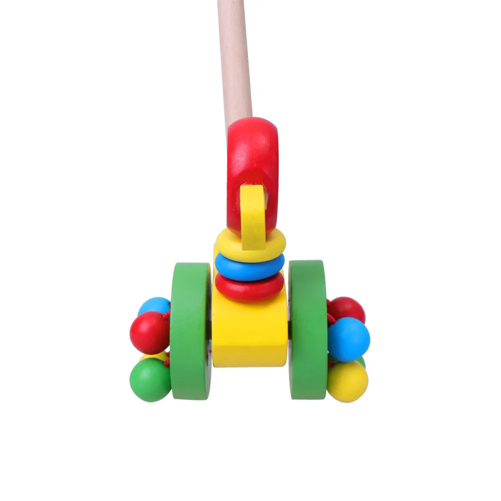 Dino Pusher Push Toy for Babies - Educational Wooden Toy for Little Ones