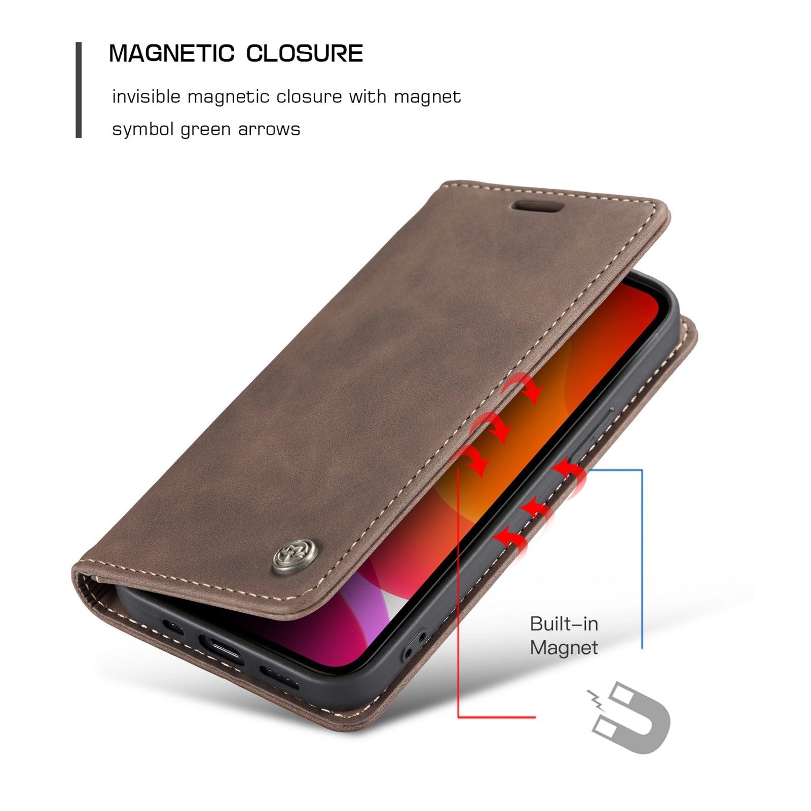 iPhone Learning Flip Case – Magnetic & Functional