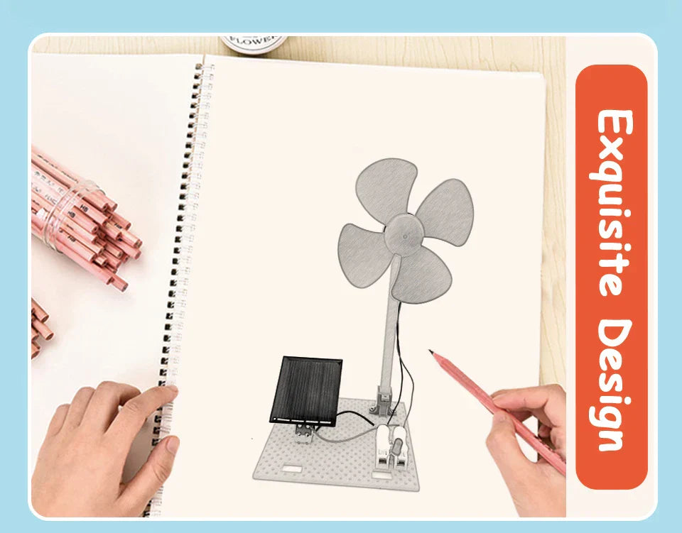 Educational Solar and Wind Energy Set – Fun and Educational DIY Experiment