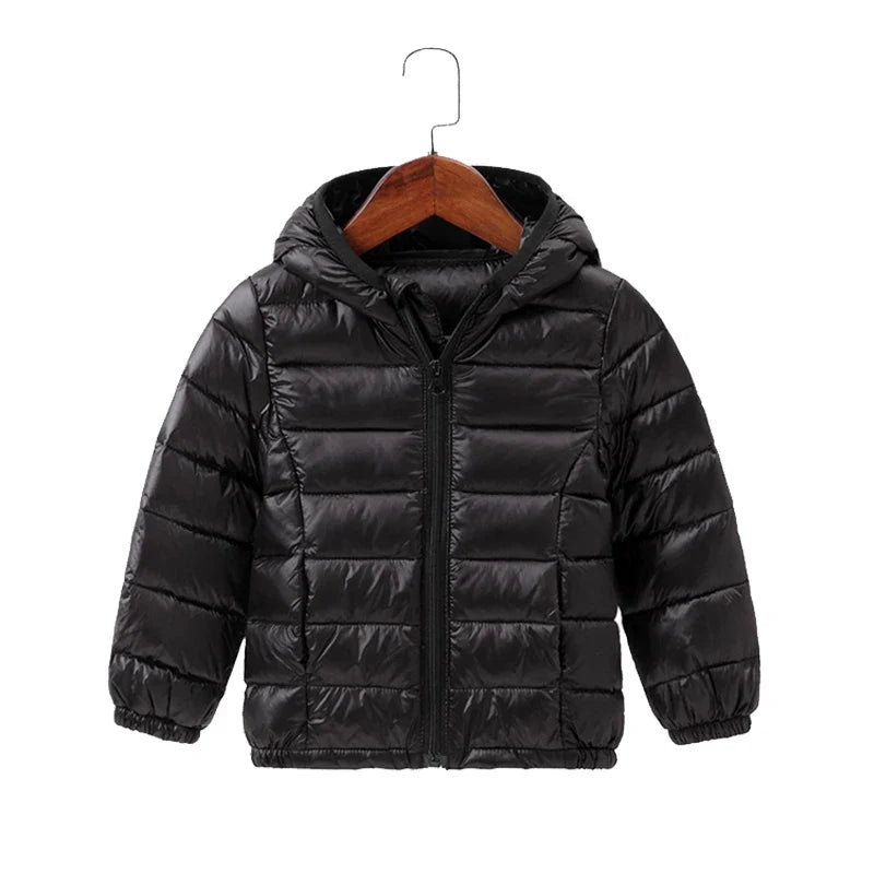 Luca Lightweight Down Jacket for Children - Warm and Casual for Fall and Winter