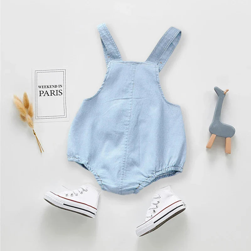 Adorable Bear - Print Baby Romper