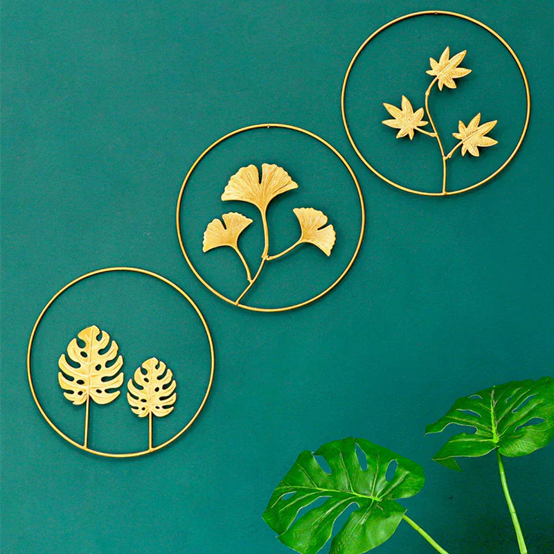LuxiLeaf - Golden Wall Decoration