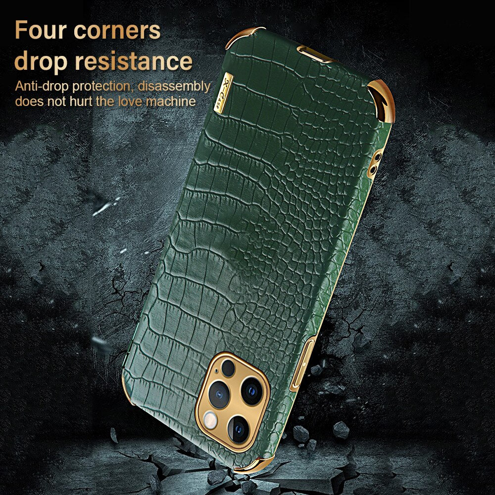 iPhone Learning Case Crocodile – Luxury & Protective