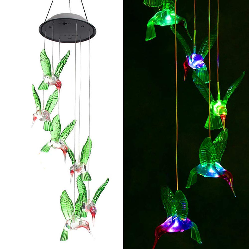 Solar Energy Wind Chime - Magical Garden Lighting