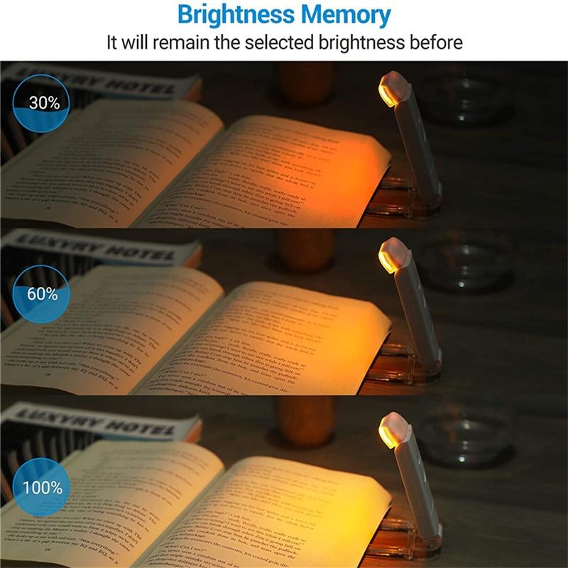USB Reading Lamp with Clip – Portable and Eye-Protecting