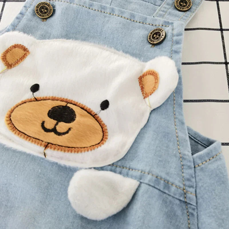 Adorable Bear - Print Baby Romper