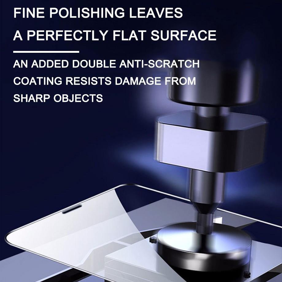 iPhone Tempered Glass Screen Protector – Full Protection
