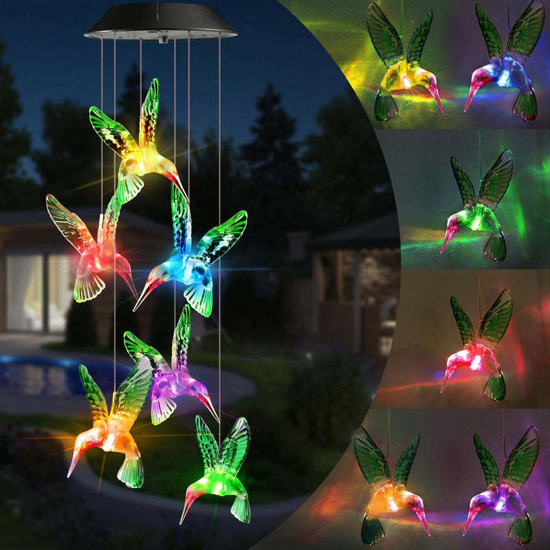Solar Energy Wind Chime - Magical Garden Lighting