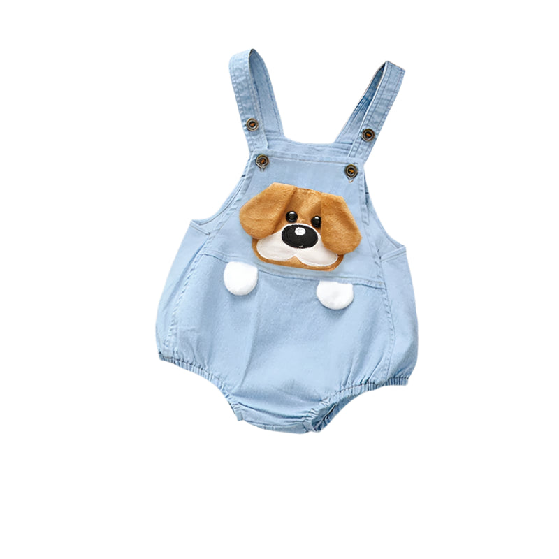 Adorable Bear - Print Baby Romper