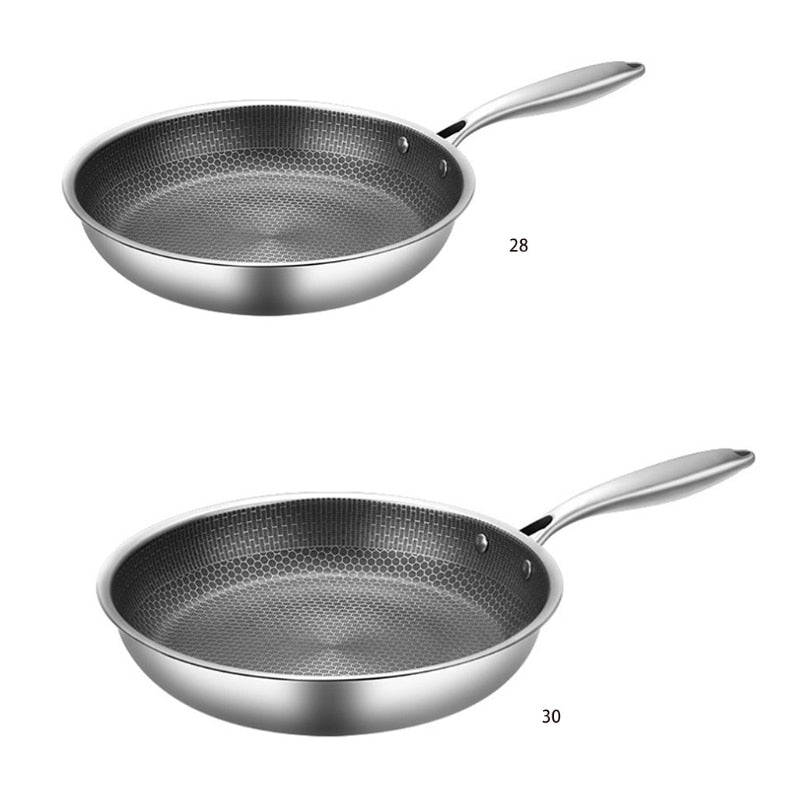 Non-Stick Pan with Honeycomb Design - For a Perfect Cooking Experience