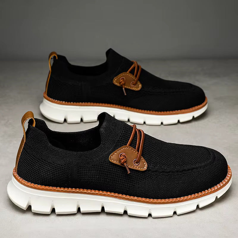 Casual Breathable Men's Shoes - Comfortable and Lightweight