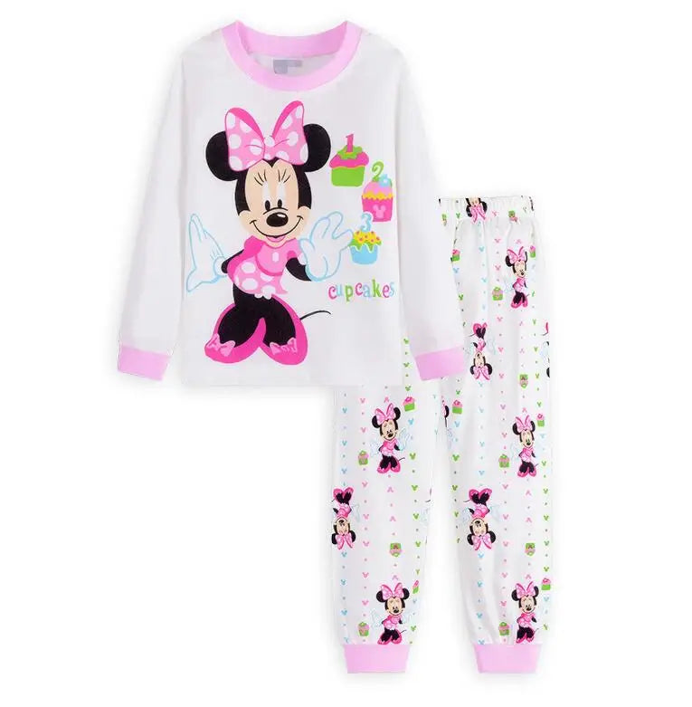 Lotte Princess Pajama Set for Children - Minnie Mouse Two-Tone Pajama Set